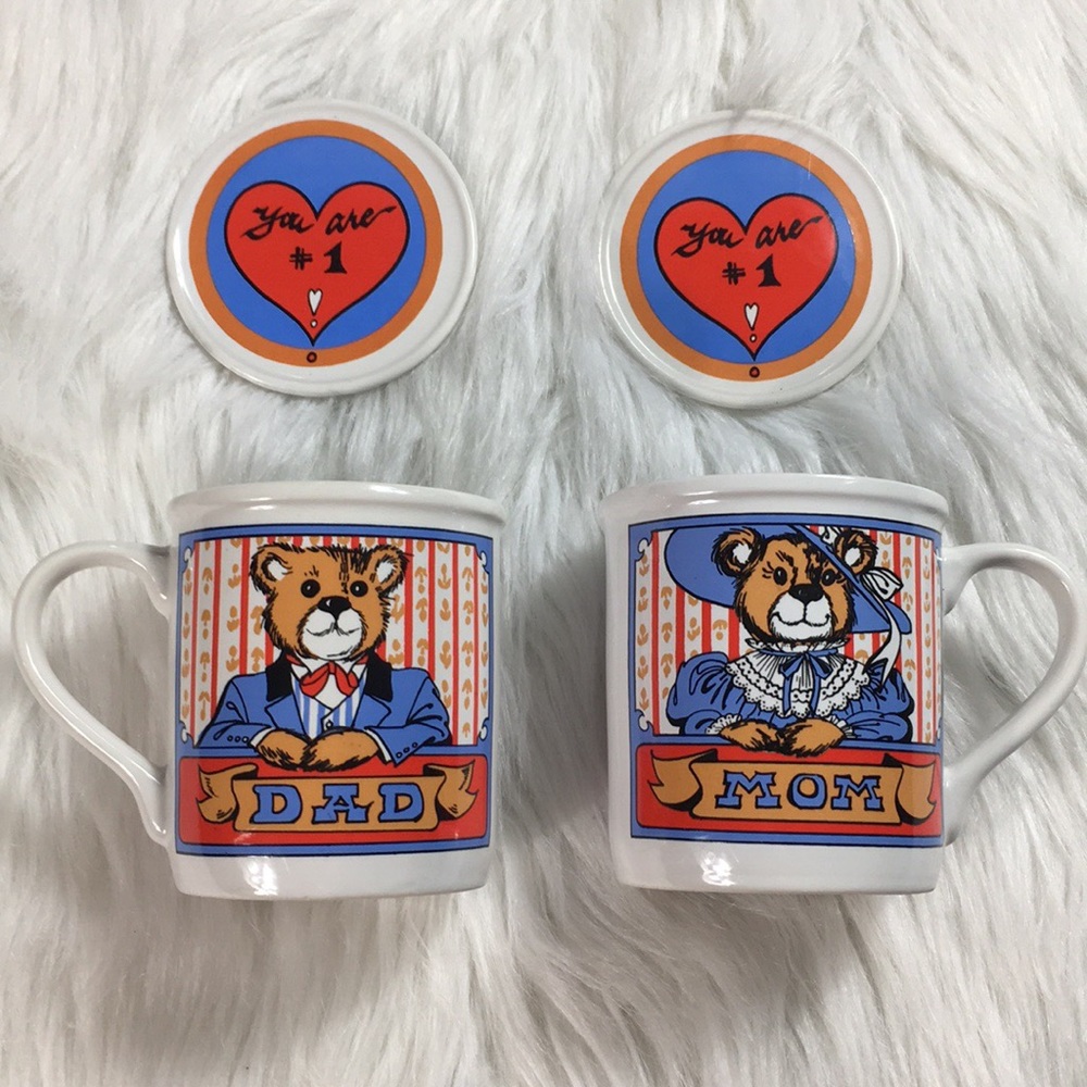 Vintage | Dad & Mom Mugs